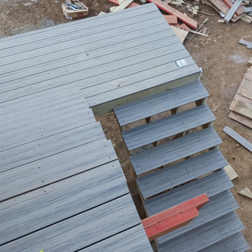 Union | 2-Story Covered Octagon Custom Deck