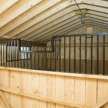 Feed Hole Divider for Horse Barns