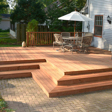 Madison - Kiln Dried Treated Wood Deck