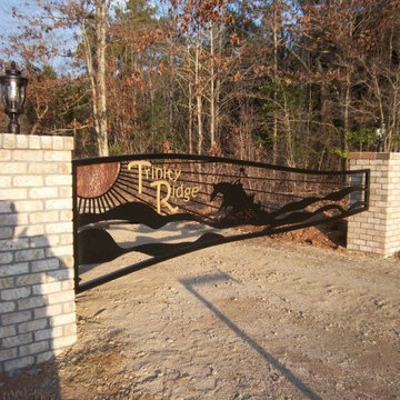 Custom Driveway Gates and Entrance Design