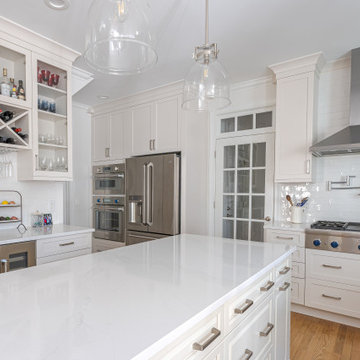 Cary Kitchen, Powder & Laundry Remodel 2021