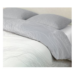 Allegro Silver Duvet Cover - Duvet Covers And Duvet Sets