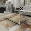 Glam Silver Glass Coffee Table 560216