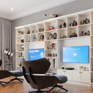 Modern White Game Center