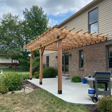 Cedar Pergola In Harrison