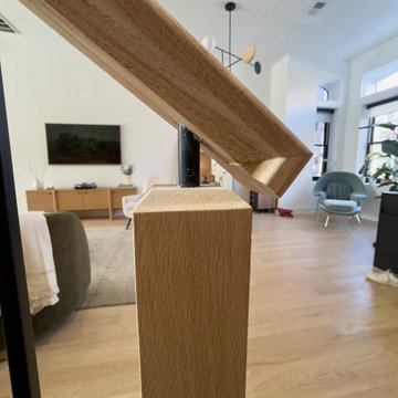 Project #145 | Modern Staircase Renovation in Victorian Townhouse