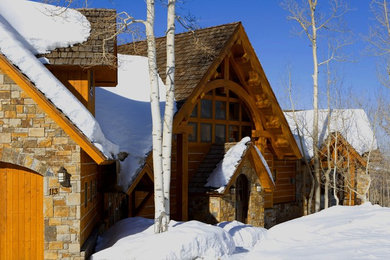 Mountain style exterior home photo in Other