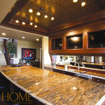 Mixing Wood and Tin in the Kitchen