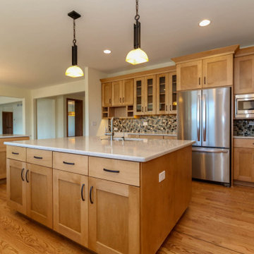 Modern Frank Lloyd Wright Inspired Ranch | Stewart Ridge Plainfield, IL