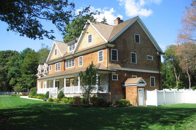 Craftsman exterior home idea in New York
