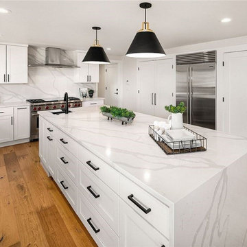 Mercer Island Countertops with Full Height Backsplash
