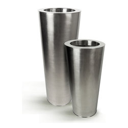 Stainless Steel Cone Planter - Products