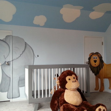 Nursery for Triplets in Portland, Oregon