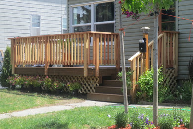Example of a classic deck design in Seattle