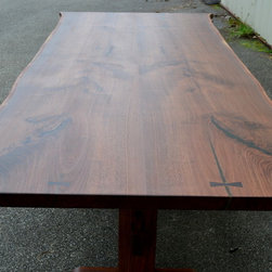 Ten Foot Long Live Edge Walnut Dining Table - Products
