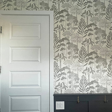 Board & Batten Guest Bathroom in Cracked Peppercorn