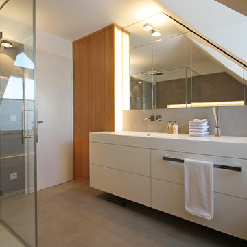 Puristisches Luxusbad