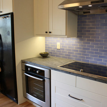 Hungry Resident Checking Out New Kitchen