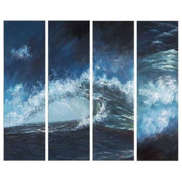 Crashing Swell, Wall Tapestry, 40"x48"