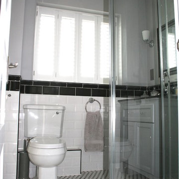 Monochromatic bathroom