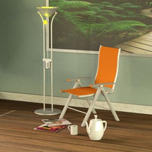 lamp - chair