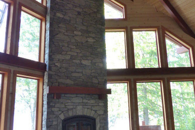Home design - rustic home design idea in Vancouver