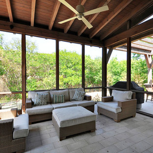 Mediterraner Wintergarten in Austin