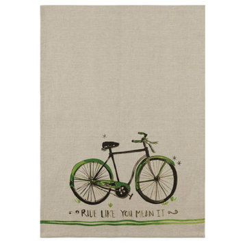 Ride Like You Mean It Kitchen Towel