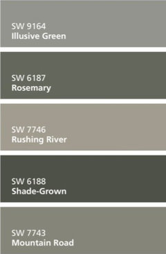 Rosemary SW 6187 - Green Paint Color - Sherwin-Williams  Green door,  Sherwin williams paint colors, Green front doors