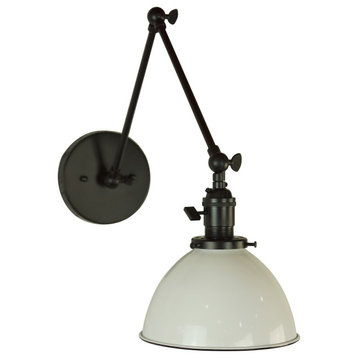 Colony 1-Light Dimmable, Adjustable Wall Lamp