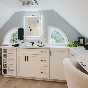 Arlington Attic Bathroom Addition and Interior Remodelb