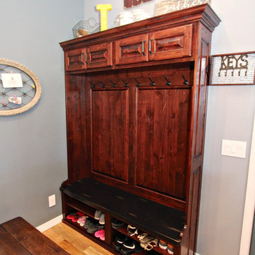 Knotty Alder Kitchen with Double Island, Jerome Idaho