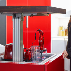 Wellborn Cabinet's Ninka Qanto Lift - Kitchen Cabinetry