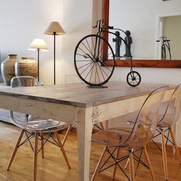 Piso de estilo industrial