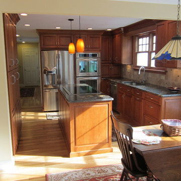 Classic Cherry Raised Panel Kitchen