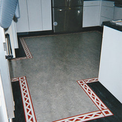 Marmoleum Flooring - Floor Medallions And Inlays