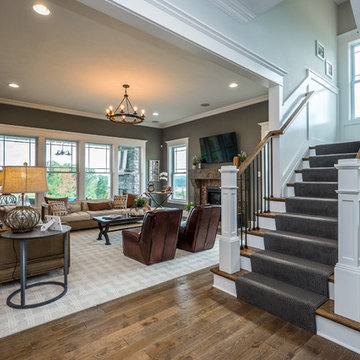 Napa Model Home in Newbury community in South Fayette