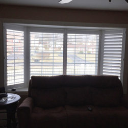 Bay window - Interior Shutters