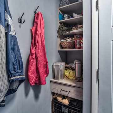 Mudroom with Cubbies and Shelves
