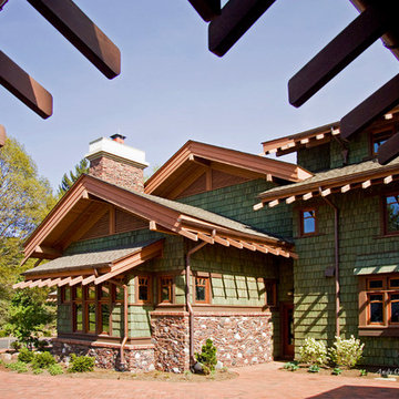 Greene and Greene Inspired New Home