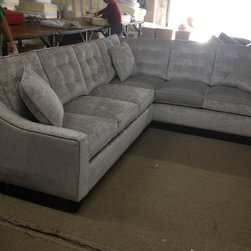 "Jessica" (Pillowback) - Sectional Sofas