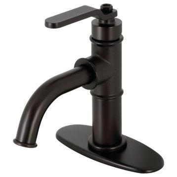 KSD2825KL Single-Handle Bathroom Faucet With Push Pop-Up, Oil Rubbed Bronze