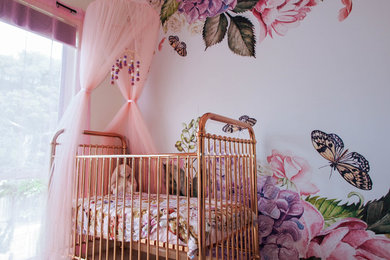 This is an example of a modern kids' room in Melbourne.