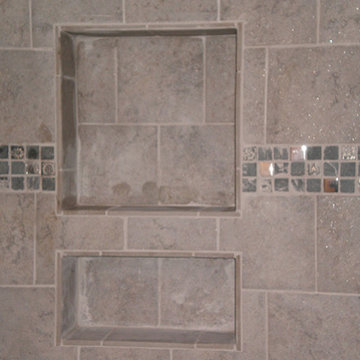 Beautiful Showers with Custom Tile Work