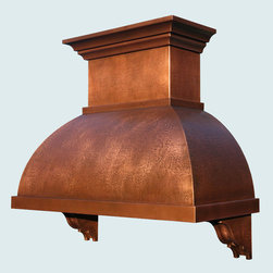 Copper Hood  |  Handcrafted Metal - Range Hoods And Vents