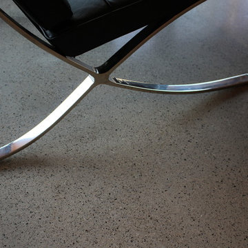Circle House - Residential Polished Concrete