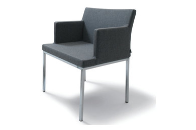 Lisa Chrome Dinin Chair