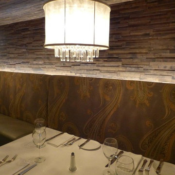Restaurant Giovanni érable murs décoratifs Baker / Giovanni's restaurant, maple
