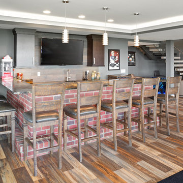 A Custom Contemporary One Story Home In Madeira, Ohio