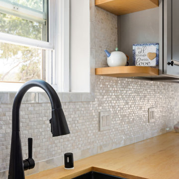 Farmhouse Kitchen & Laundry Remodel by NextGen Home Builders in Los Angeles, CA